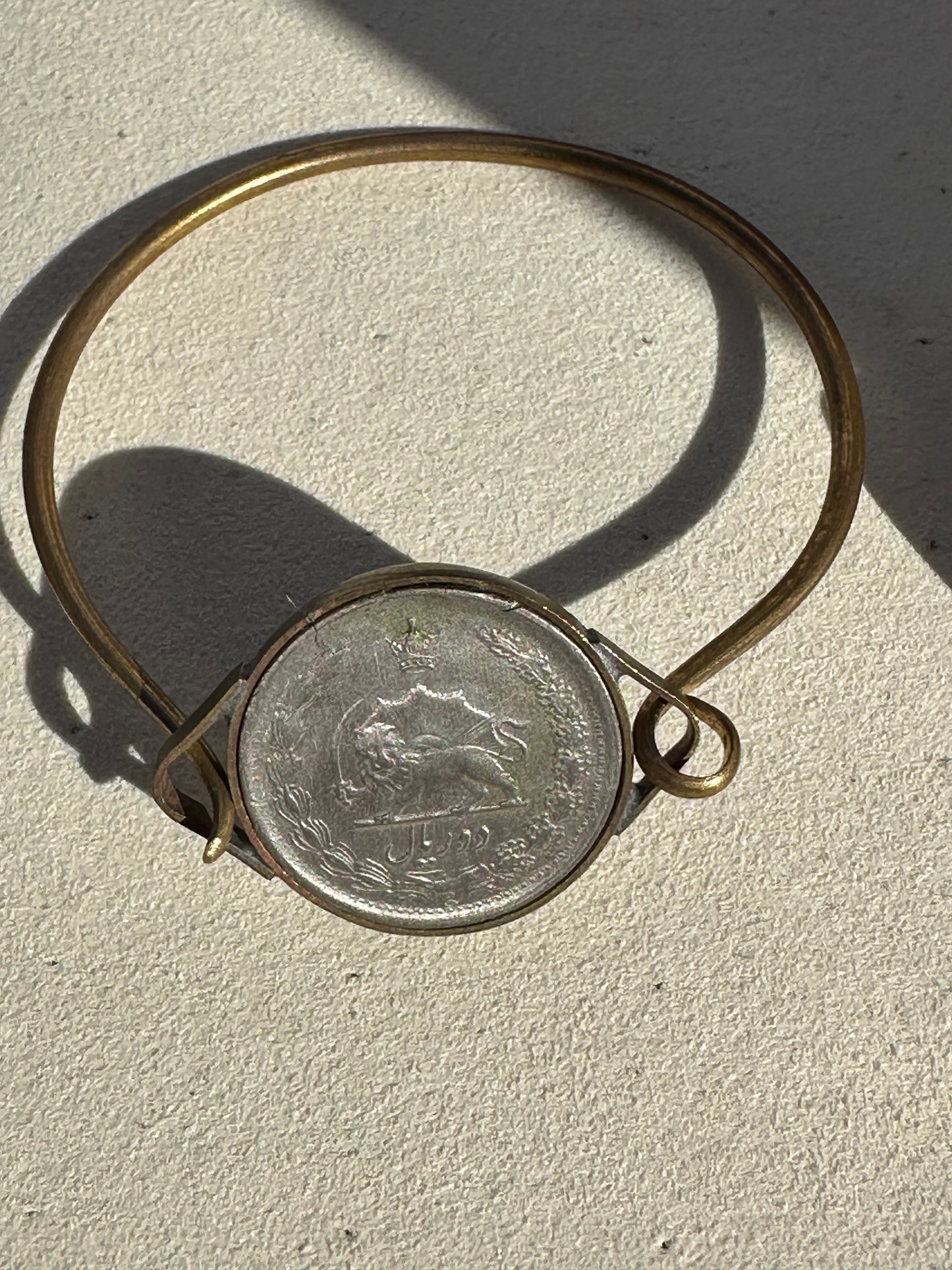 Imperial Pahlavi Coin Jewelry Set – Bracelet & Adjustable Ring