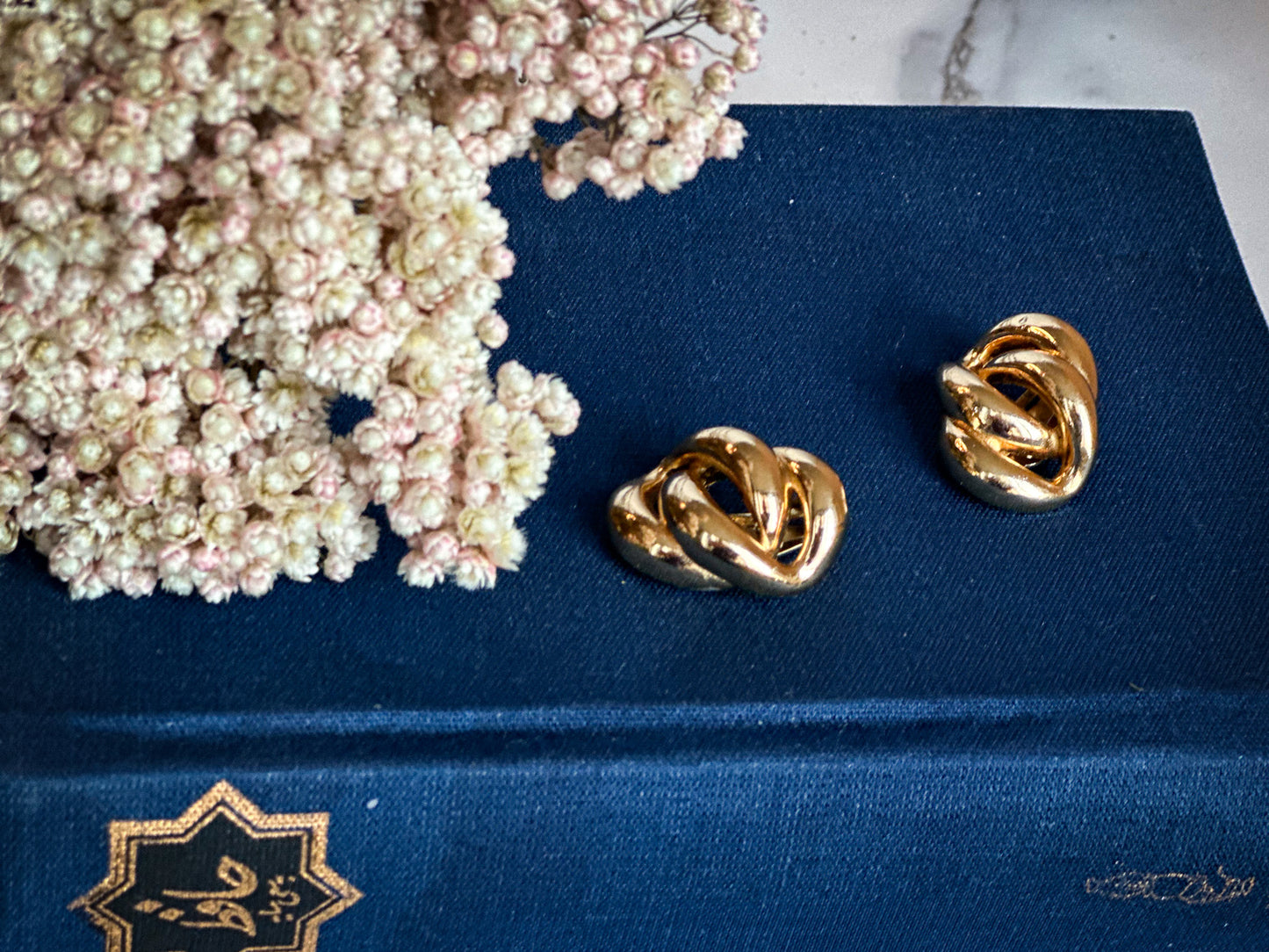 Napier Gold Knot Earrings – “Pat. Pend”