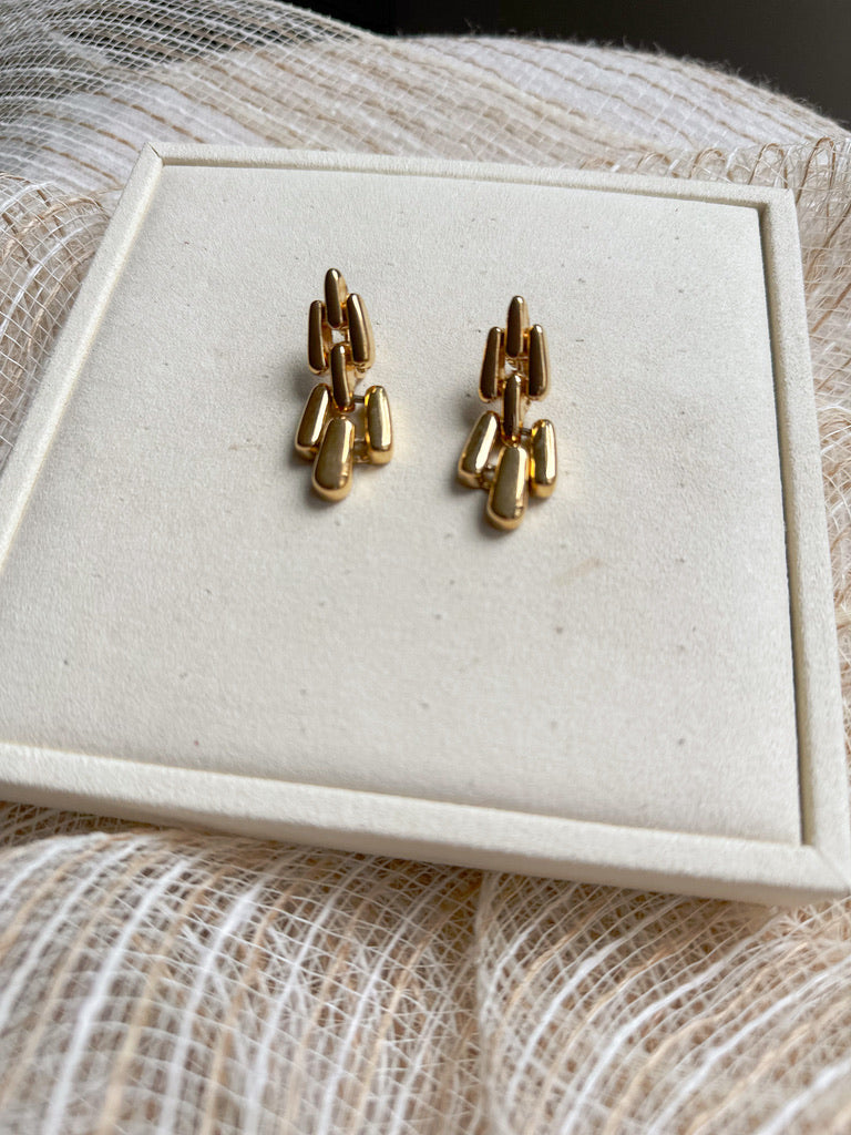 Gold Drop Earrings