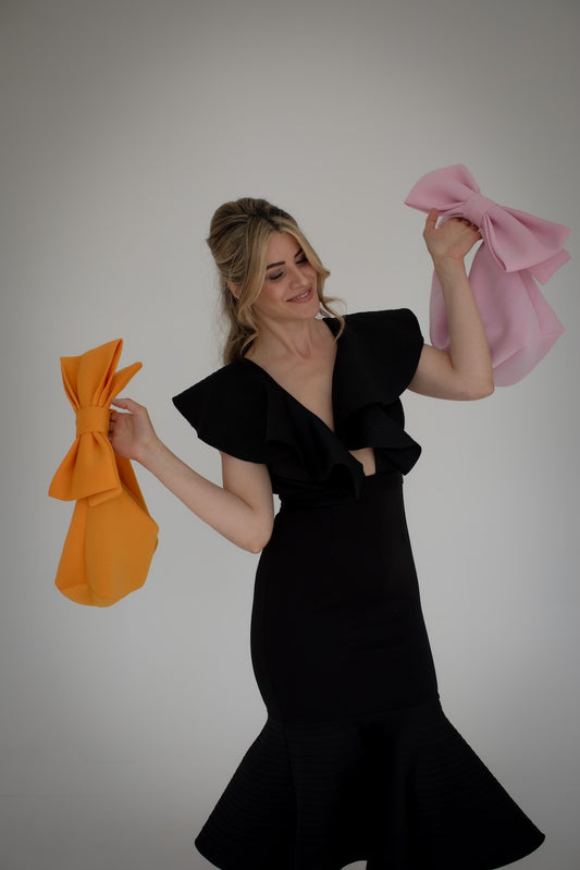 The Bella Bow Clutch – Statement Elegance for Every Occasion