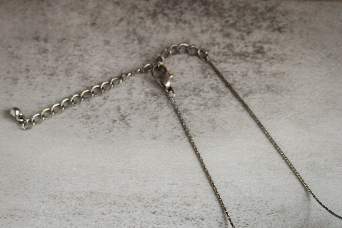 Fringe Silver Necklace