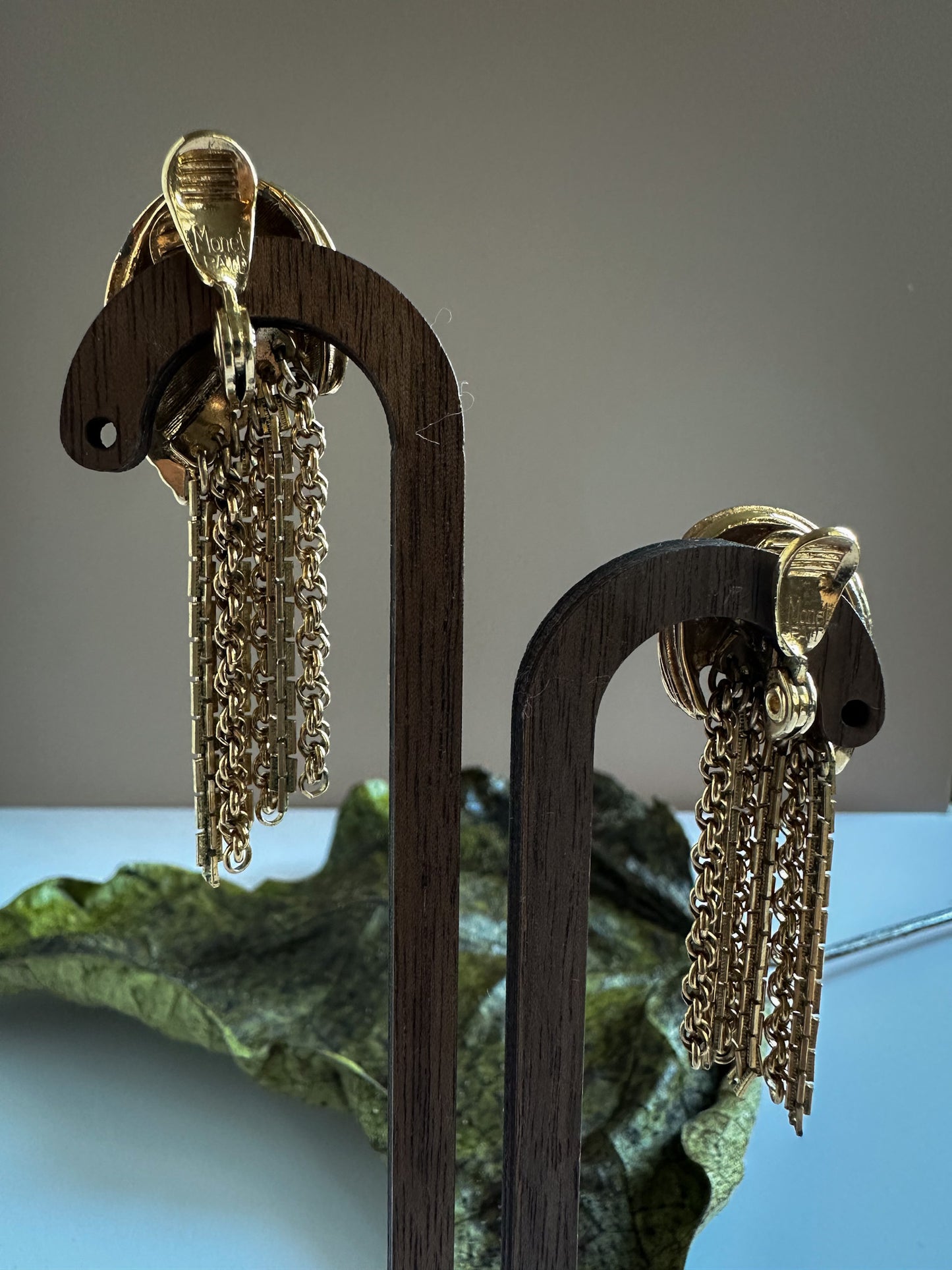 Monet Patd Clip-On Earrings (Beautifully Flawed)