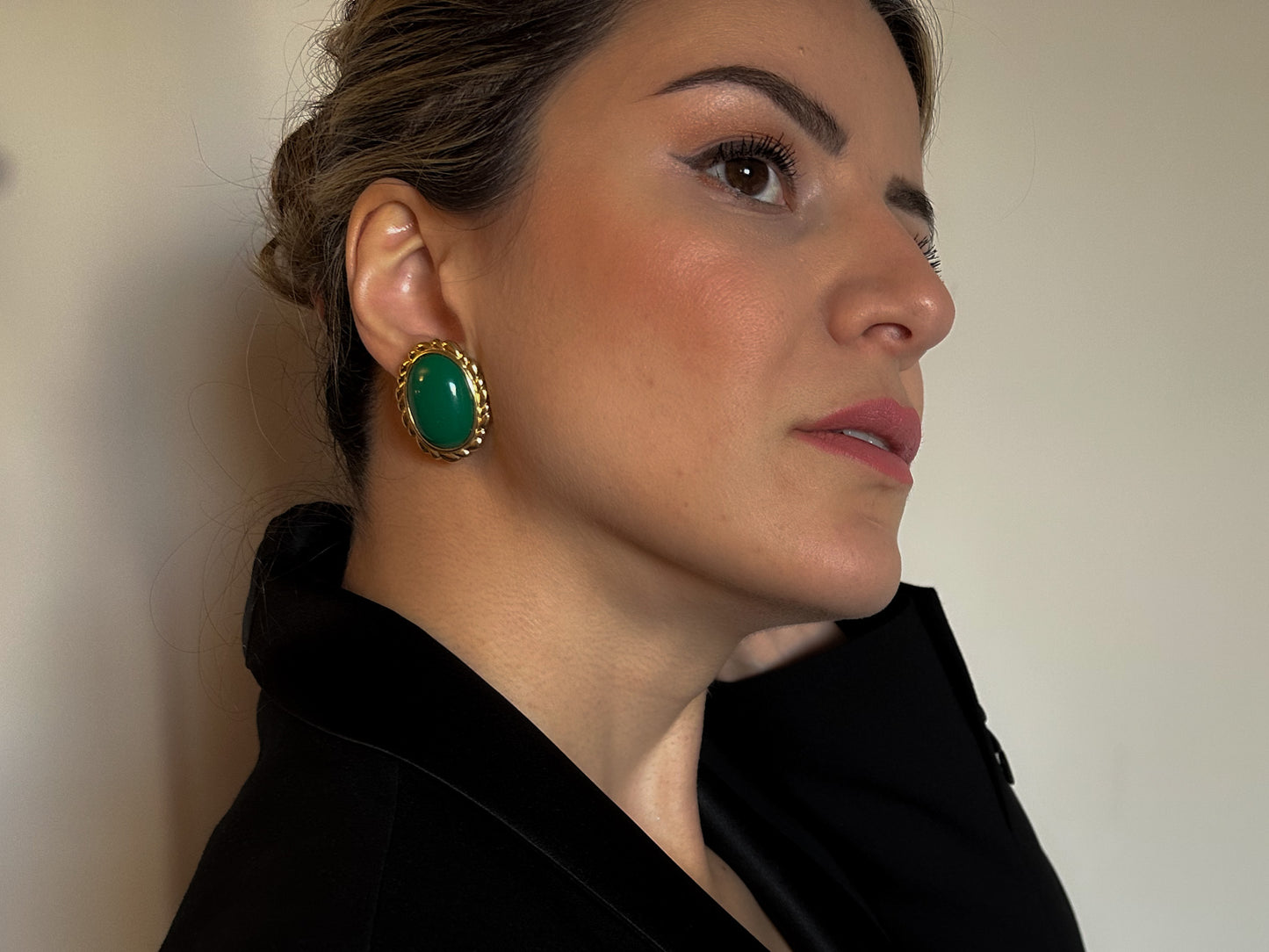 Monet Oval Clip-on Earrings